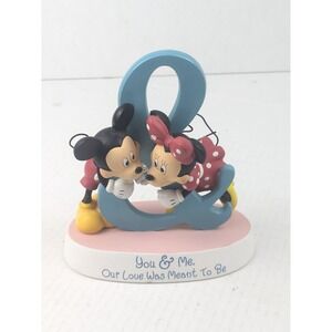 Disney You and Me Our Love Was Meant to Be Figurine Bradford‎ Exchange No Box